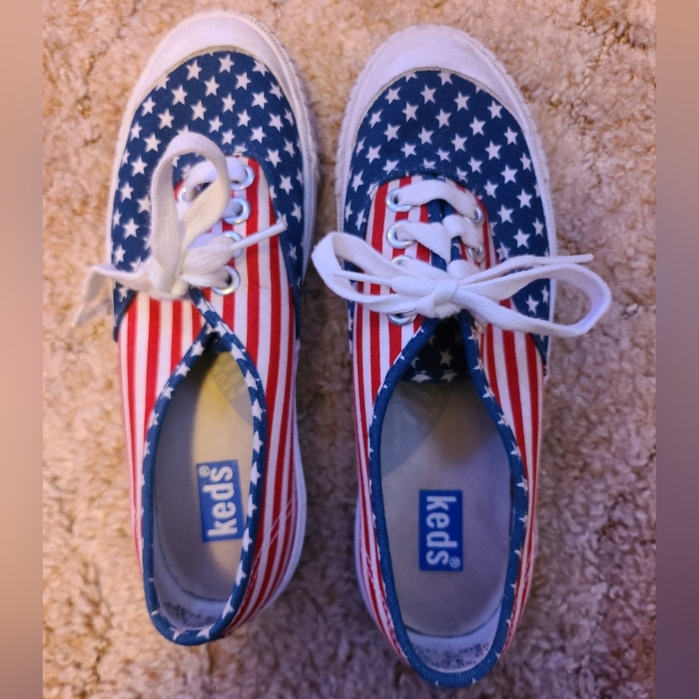 keds American flag size 6½
